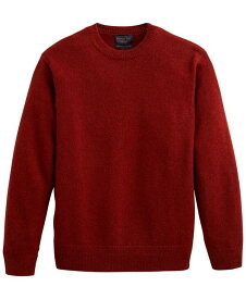 【送料無料】 ペンドルトン メンズ ニット・セーター アウター Men's Shetland Wool Crewneck Sweater Chili Red