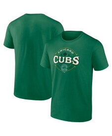 【送料無料】 プロファイル メンズ Tシャツ トップス Men's Kelly Green Chicago Cubs Big and Tall Celtic T-shirt Kelly Green