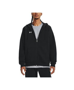 A_[A[}[ Y AE^[ p[J[EXEFbg t[X p[J[ Under Armour Men's Rival Full-Zip Fleece Hoodie Black ubN