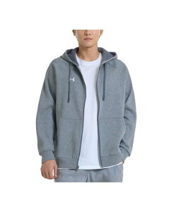 A_[A[}[ Y AE^[ p[J[EXEFbg t[X p[J[ Under Armour Men's Rival Full-Zip Fleece Hoodie Castlerock Heather wU[