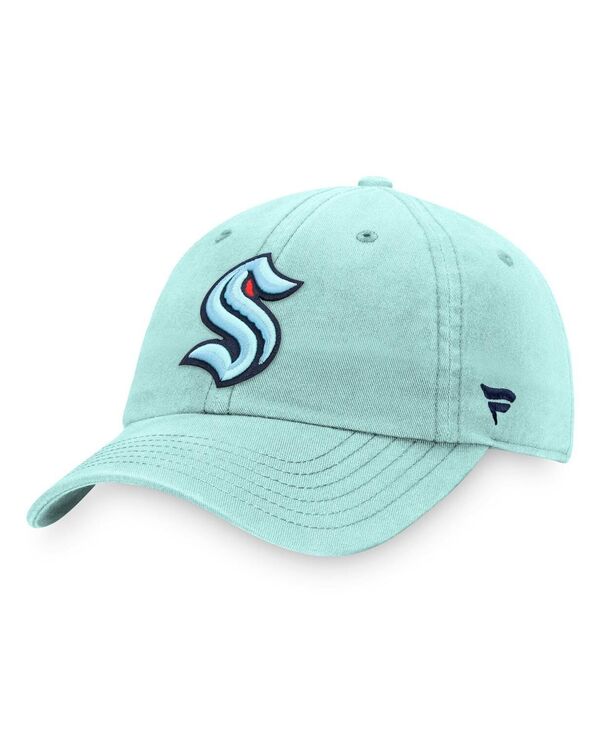 【送料無料】 ファナティクス メンズ 帽子 アクセサリー Men's Light Blue Seattle Kraken Core Primary Logo Adjustable Hat Light Blue：ReVida