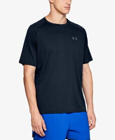 【送料無料】 アンダーアーマー メンズ Tシャツ トップス Men's Tech Short Sleeve Academy Graphite