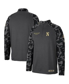 【送料無料】 コロシアム メンズ ジャケット・ブルゾン アウター Men's Charcoal Northwestern Wildcats OHT Military-Inspired Appreciation Long Range Raglan Quarter-Zip Jacket Charcoal