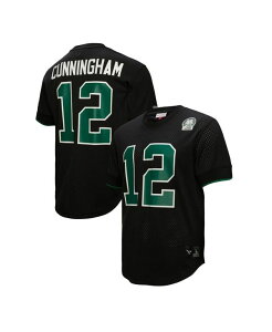 �~�b�`�F��&�l�X �����Y �g�b�v�X �V���c ���b�V�� Mitchell & Ness Men's Randall Cunningham Black Philadelphia Eagles Retired Player Name & Number Mesh Top Black �u���b�N