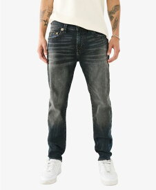 【送料無料】 トゥルーレリジョン メンズ デニムパンツ ジーンズ ボトムス Men's Rocco No Flap Super T Skinny Jeans Gothenburg Dark Wash