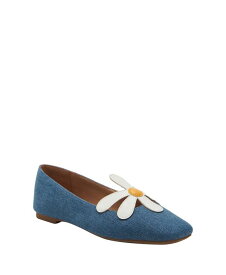 【送料無料】 ケイティ ペリー レディース パンプス シューズ Women's Evie Daisy Ballet Flats Blue Denim