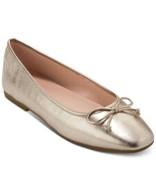 【送料無料】 コールハーン レディース パンプス シューズ Women's Yara Soft Ballet Flats Soft Gold Leather