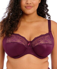 【送料無料】 エロミ レディース ブラジャー アンダーウェア Full Figure Morgan Underwire Bra EL4111 Online Only Blackberry