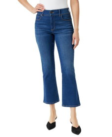 【送料無料】 グロリアバンデービルト レディース デニムパンツ ジーンズ ボトムス Women's Shape Effect Tummy Sculpt Bootcut Ankle Jeans Westbury Blue With Whiskers