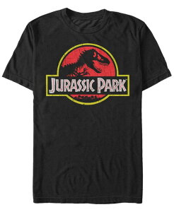 �t�B�t�X�T�� �����Y �g�b�v�X T�V���c ���S Fifth Sun Jurassic Park Men's Classic Original Logo Short Sleeve T-Shirt Black �u���b�N