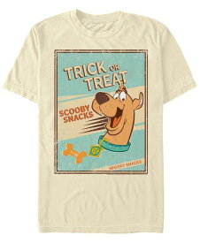【送料無料】 フィフスサン メンズ Tシャツ トップス Men's Scooby Doo Retro Scoob Short Sleeve T-shirt Natural