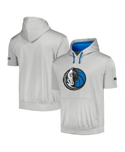 yz t@ieBNX Y p[J[EXEFbg t[fB[ AE^[ Men's Silver Dallas Mavericks Big and Tall Logo Pullover Hoodie Silver