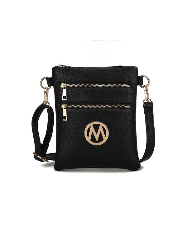 【送料無料】 MKFコレクション レディース ショルダーバッグ バッグ Medina Cross body Handbag by Mia K. Black：ReVida
