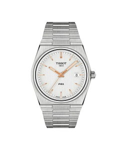 eB\bg Y ANZT[ rv TVc Tissot Men's Swiss PRX Stainless Steel Bracelet Watch 40mm Silver Vo[