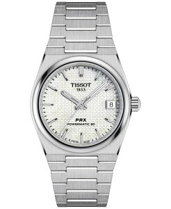 eB\bg Y ANZT[ rv TVc Tissot Unisex Swiss Automatic PRX Powermatic 80 Stainless Steel Bracelet Watch 35mm Grey O[