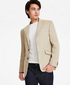 【送料無料】 ケネスコール メンズ ジャケット・ブルゾン アウター Men's Slim-Fit Linen Sport Coat Khaki