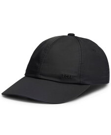 【送料無料】 ヒューゴボス メンズ 帽子 アクセサリー Men's Water-Repellent Six-Panel Cap Black