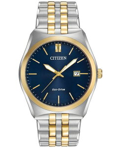 �V�`�Y�� �����Y �A�N�Z�T���[ �r���v T�V���c Citizen Men's Eco-Drive Two-Tone Stainless Steel Bracelet Watch 40mm BM7334-58L No Color