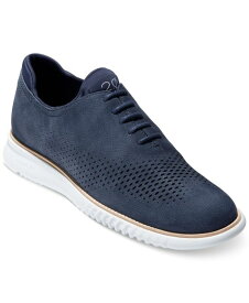 【送料無料】 コールハーン メンズ オックスフォード シューズ Men's 2.Zerogrand Laser Wing Oxford Shoes Marine Blue/optic White