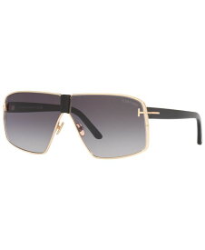 【送料無料】 トム・フォード メンズ サングラス・アイウェア アクセサリー Men's Sunglasses TR001401 Gold-Tone Pink Shiny