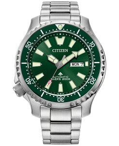 �V�`�Y�� �����Y �A�N�Z�T���[ �r���v T�V���c Citizen Men's Promaster Automatic Dive Silver-tone Stainless Steel Bracelet Watch 44mm Silver-tone �V���o�[