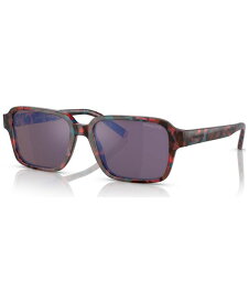 【送料無料】 アーネット メンズ サングラス・アイウェア アクセサリー Unisex Sunglasses AN430354-Z Mineral Red Blue Brown