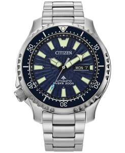 �V�`�Y�� �����Y �A�N�Z�T���[ �r���v T�V���c Citizen Men's Automatic Promaster Stainless Steel Bracelet Watch 44mm Silver-tone �V���o�[