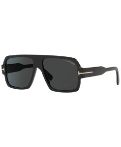 yz gEtH[h Y TOXEACEFA ANZT[ Men's Sunglasses FT0933 Shiny Black
