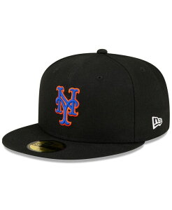 �j���[�G�� �����Y �A�N�Z�T���[ �X�q New Era Men's Black New York Mets Authentic Collection Alternate On-Field 59FIFTY Fitted Hat Black �u���b�N