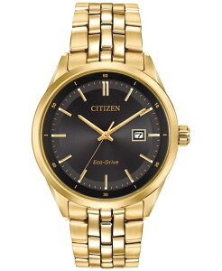�V�`�Y�� �����Y �A�N�Z�T���[ �r���v T�V���c Citizen Men's Eco-Drive Gold-Tone Stainless Steel Bracelet Watch 41mm BM7252-51E Gold �S�[���h