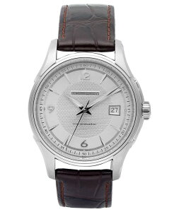 n~g Y ANZT[ rv U[ Hamilton Men's Swiss Automatic Jazzmaster Viewmatic Brown Leather Strap Watch 40mm H32515555 None uE