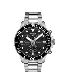 【送料無料】 ティソット メンズ 腕時計 アクセサリー Men's Swiss Chronograph Seastar 1000 Stainless Steel Bracelet Diver Watch 45.5mm No Color