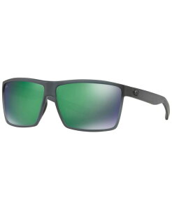�R�X�^�f���}�[�� �����Y �A�N�Z�T���[ �T���O���X�E�A�C�E�F�A Costa Del Mar Polarized Sunglasses RINCON 64 GREY/ GREEN MIRROR �O���[