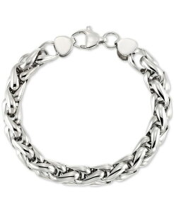 V AC X~X Y ANZT[ uXbgEoOEANbg TVc LEGACY for MEN by Simone I. Smith Interlocking Oval Link Bracelet in Stainless Steel Stainless Steel