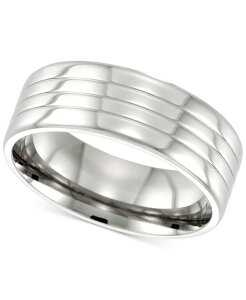 �V���� �A�C �X�~�X �����Y �A�N�Z�T���[ �����O T�V���c LEGACY for MEN by Simone I. Smith Textured Ring in Stainless Steel Stainless Steel