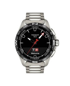【送料無料】 ティソット メンズ 腕時計 アクセサリー Men's Swiss T-Touch Connect Solar Titanium Bracelet Smart Watch 48mm Silver