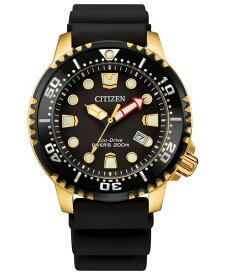 【送料無料】 シチズン メンズ 腕時計 アクセサリー Eco-Drive Men's Promaster Diver Black Strap Watch 44mm Black