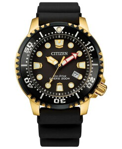 �V�`�Y�� �����Y �A�N�Z�T���[ �r���v Citizen Eco-Drive Men's Promaster Diver Black Strap Watch 44mm Black �u���b�N