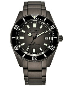 �V�`�Y�� �����Y �A�N�Z�T���[ �r���v Citizen Men's Automatic Promaster Black Titanium Bracelet Watch 42mm Black �u���b�N