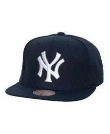 【送料無料】 ミッチェル&ネス メンズ 帽子 アクセサリー Men's Navy New York Yankees Cooperstown Collection Evergreen Snapback Hat Navy