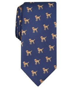 �N���u���[�� �����Y �A�N�Z�T���[ �l�N�^�C �v�����g Club Room Men's Labrador Convo Print Tie Navy �l�C�r�[
