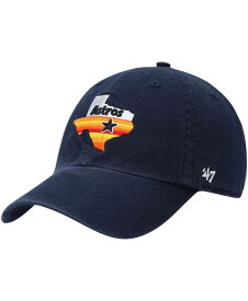 【送料無料】 47ブランド メンズ 帽子 アクセサリー Men's Navy Houston Astros 1984 Logo Cooperstown Collection Clean Up Adjustable Hat Navy