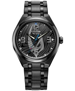 �V�`�Y�� �����Y �A�N�Z�T���[ �r���v T�V���c Citizen Eco-Drive Men's Star Wars Mandalorian Black Stainless Steel Bracelet Watch 42mm Black �u���b�N