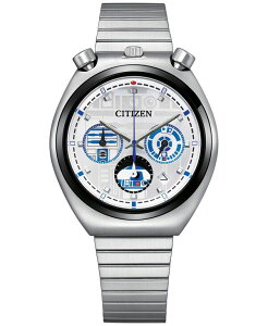 �V�`�Y�� �����Y �A�N�Z�T���[ �r���v T�V���c Citizen Men's Star Wars R2-D2 Stainless Steel Bracelet Watch 38mm Silver-tone �V���o�[
