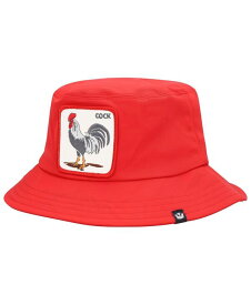 【送料無料】 グーリンブラザーズ メンズ 帽子 アクセサリー Men's Red Rooster Bucket Hat Red