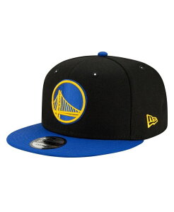 �j���[�G�� �����Y �A�N�Z�T���[ �X�q New Era Men's Black Royal Golden State Warriors Official Team Color 2Tone 9FIFTY Snapback Hat Black Royal �u���b�N