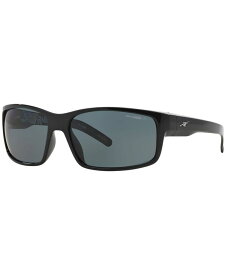 【送料無料】 アーネット メンズ サングラス・アイウェア アクセサリー Polarized Polarized Sunglasses AN4202 Fastball BLACK/GREY POLAR