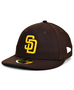 �j���[�G�� �����Y �A�N�Z�T���[ �X�q New Era Men's Brown San Diego Padres Authentic Collection On-Field Low Profile 59Fifty Fitted Hat Brown �u���E��