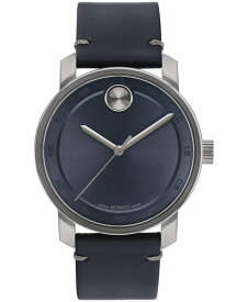 【送料無料】 モバド メンズ 腕時計 アクセサリー Men's Bold Access Swiss Quartz Blue Leather Watch 41mm Blue