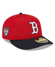 【送料無料】 ニューエラ メンズ 帽子 アクセサリー Men's Red Navy Boston Red Sox 2024 Spring Training Low Profile 59FIFTY Fitted Hat Red Navy